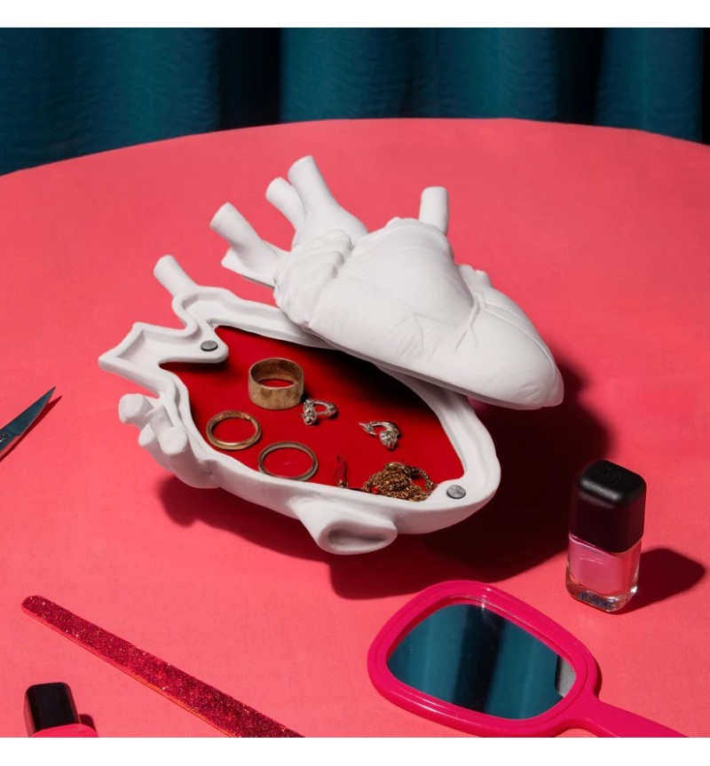 Love in a Box Seletti Portagioie Cuore Design | BHOME