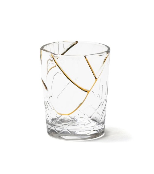Kintsugi Glass Seletti Porcelain Gold | BHOME