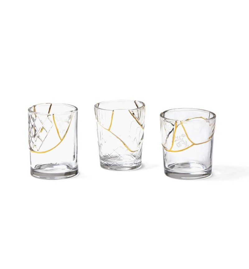 Bicchiere “Kintsugi Bicchiere 01” – SELETTI