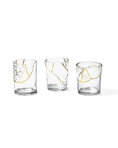 Kintsugi Glass Seletti Porcelain Gold | BHOME