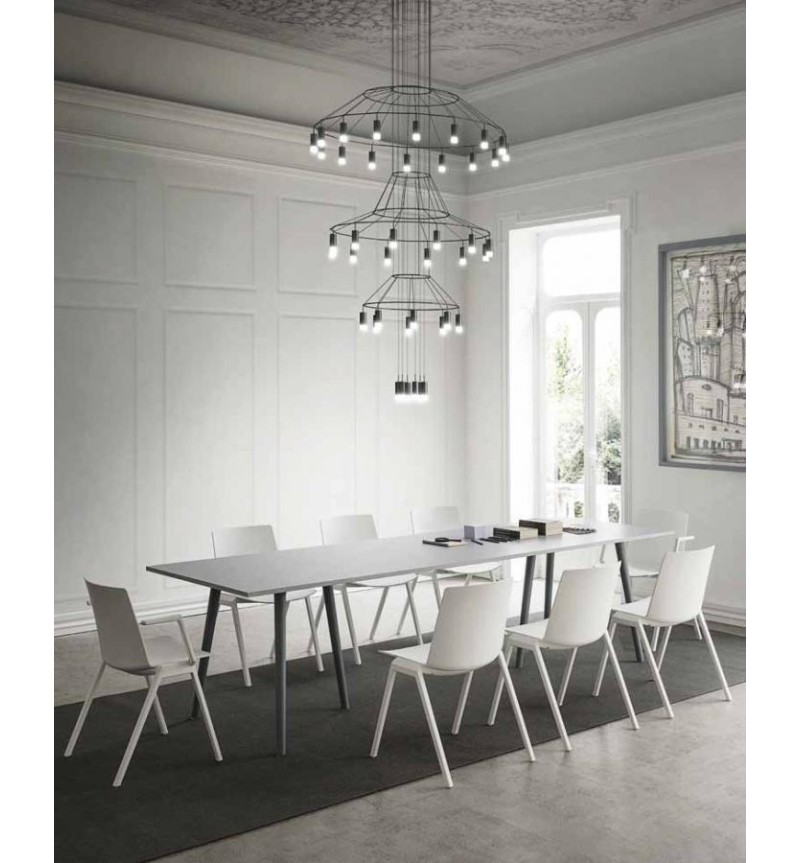 Tavolo Agile GABER design ufficio contract moderno | BHOME