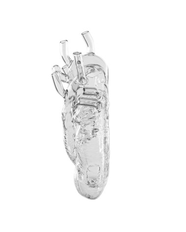 Love in Bloom Glass Seletti Heart Design Vase | BHOME