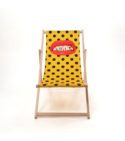 Sdraio pieghevole “Shit” – SELETTI