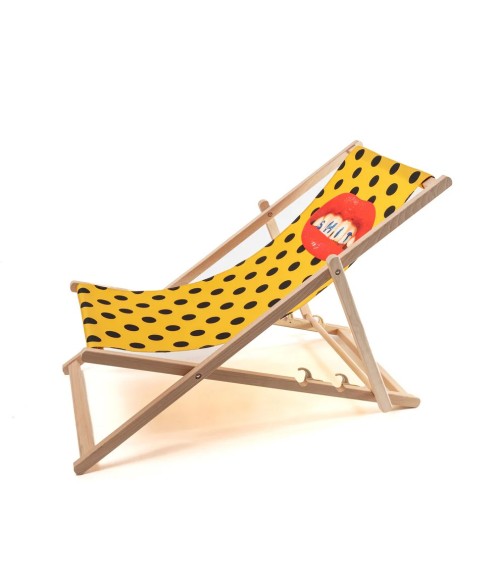 Shit Seletti Toiletpaper Outdoor Deckchair | BHOME