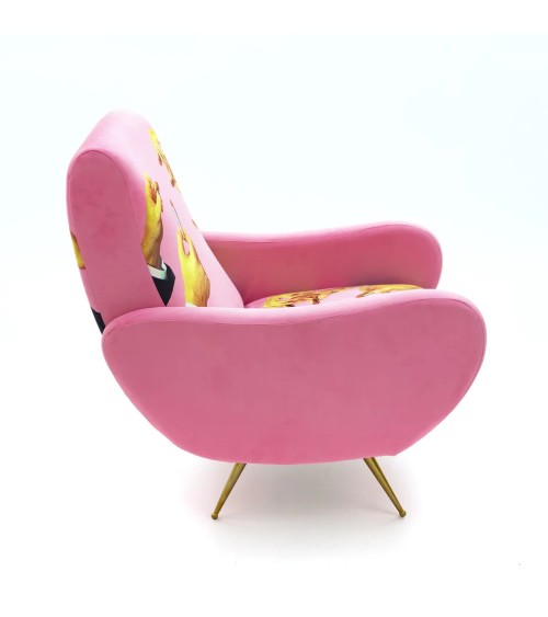 Lipsticks Rosa Seletti Artistic Design Armchair | BHOME