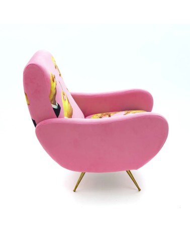 Lipsticks Rosa Seletti Artistic Design Armchair | BHOME