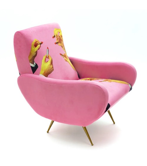Lipsticks Rosa Seletti Artistic Design Armchair | BHOME