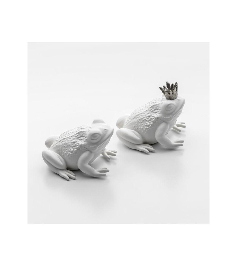 Prince & Queen Adriani e Rossi | Ranas decorativas de cerámica