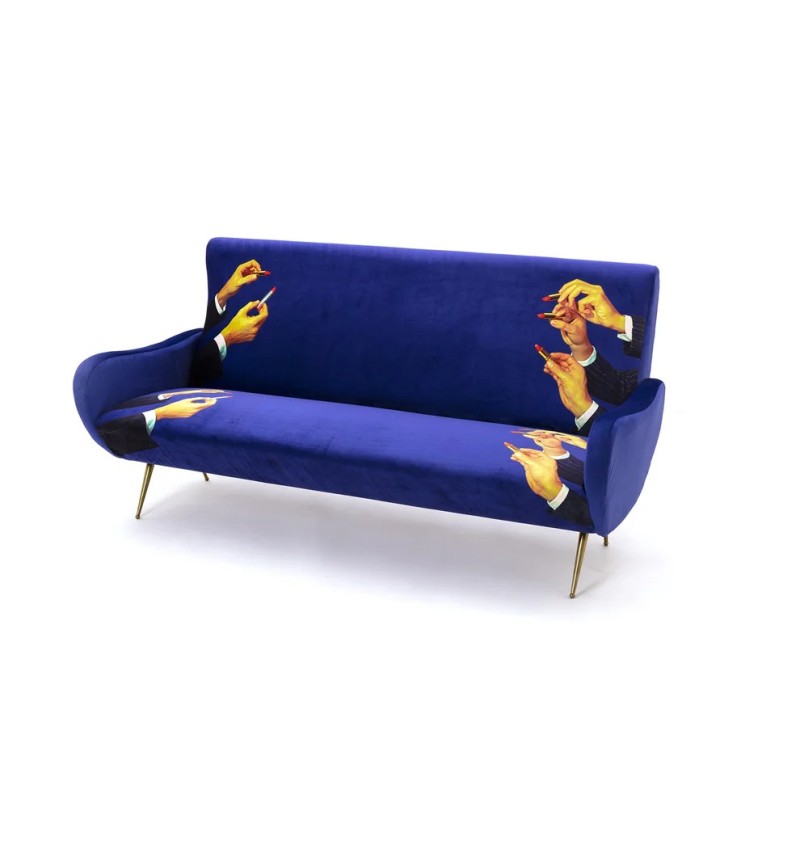 Divano tre posti “Lipsticks” – SELETTI