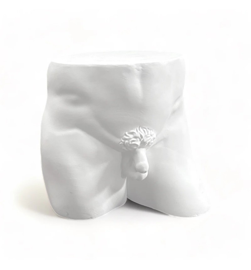 Sgabello/Tavolino laterale “Piece of me – Him” – SELETTI