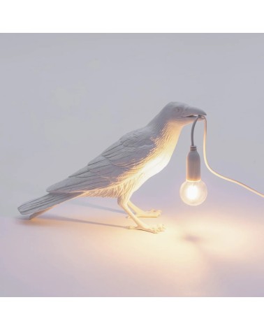 Bird Lamp Bianca Waiting Seletti Design | BHOME