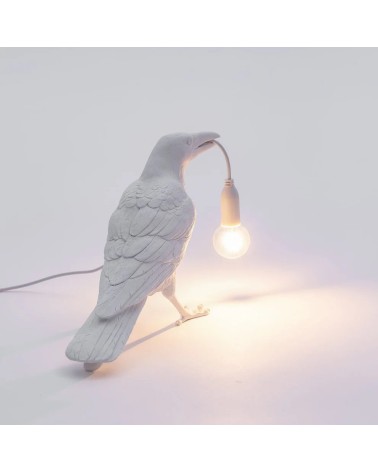 Bird Lamp Bianca Waiting Seletti Design | BHOME