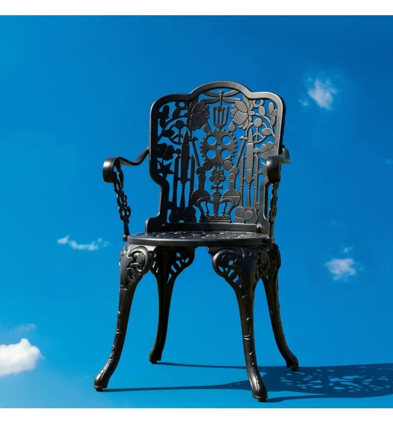 Poltrona “Industry Collection” in alluminio – SELETTI