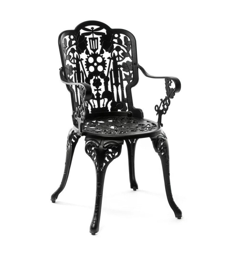 Poltrona “Industry Collection” in alluminio – SELETTI