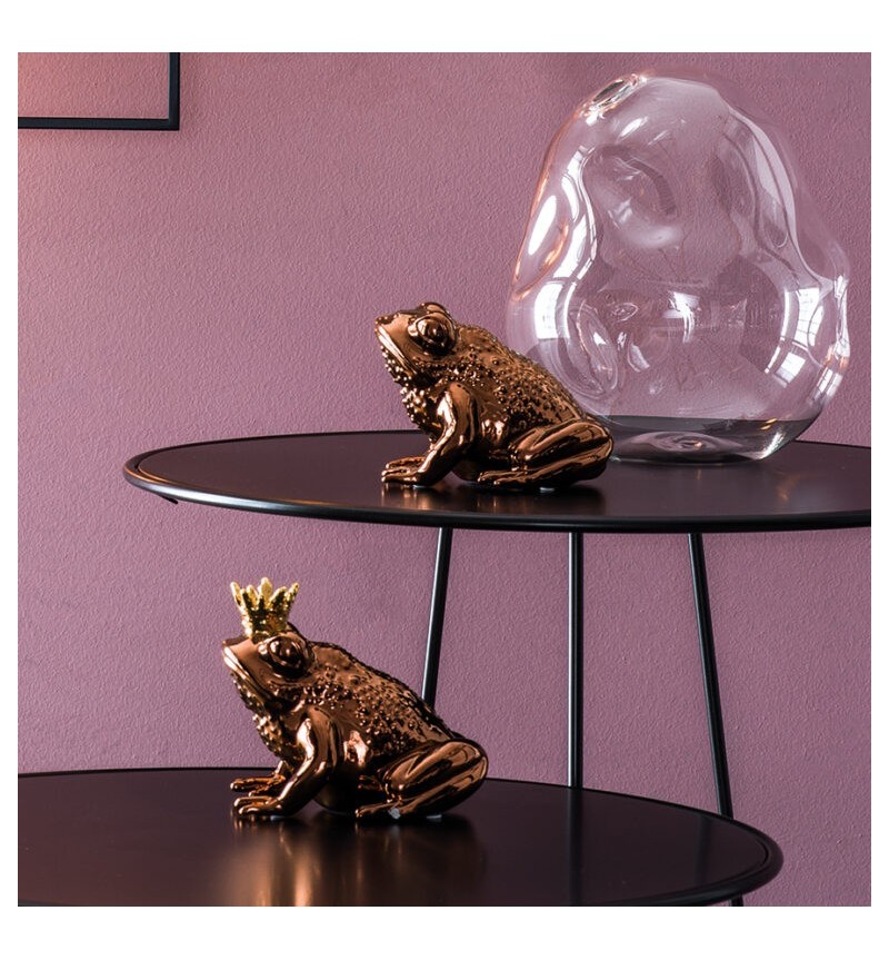 Prince & Queen Adriani e Rossi | Ranas decorativas de cerámica