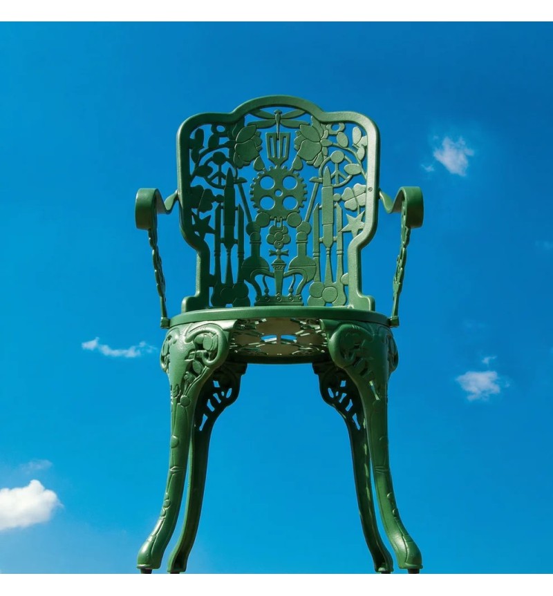 Poltrona “Industry Collection” in alluminio – SELETTI