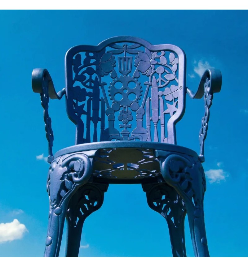 Poltrona “Industry Collection” in alluminio – SELETTI