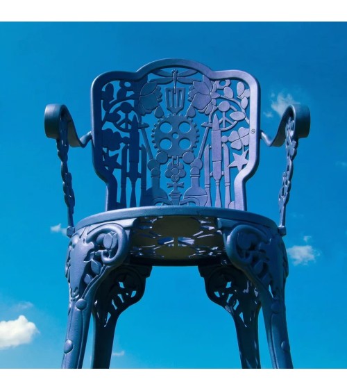 Poltrona “Industry Collection” in alluminio – SELETTI