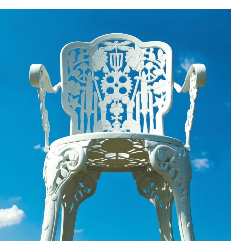 Poltrona “Industry Collection” in alluminio – SELETTI