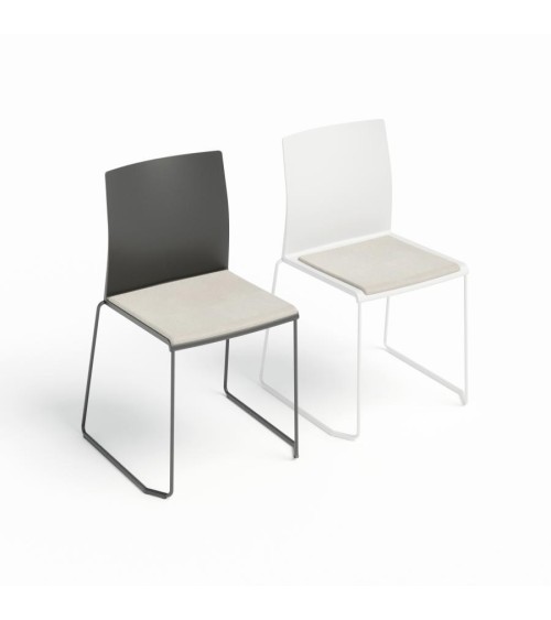 Silla Artesia GABER apilable diseño contract | BHOME