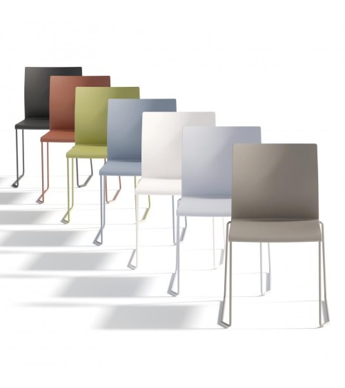 Sedia Artesia GABER impilabile design contract | BHOME