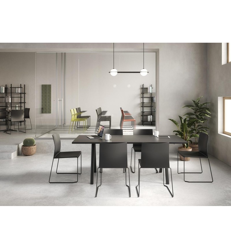 Silla Artesia GABER apilable diseño contract | BHOME