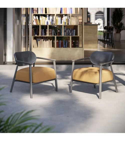 Fauteuil Nuta Lounge GABER design intérieur extérieur | BHOME