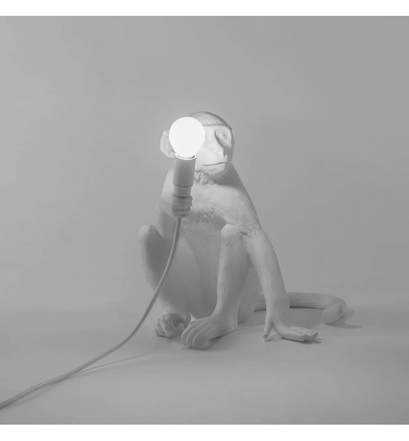 Lampada “The Monkey Lamp Versione Seduta” – SELETTI