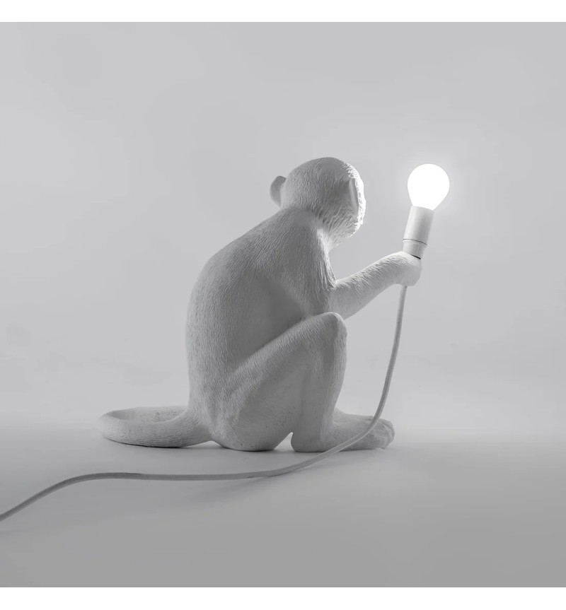 Lampada “The Monkey Lamp Versione Seduta” – SELETTI