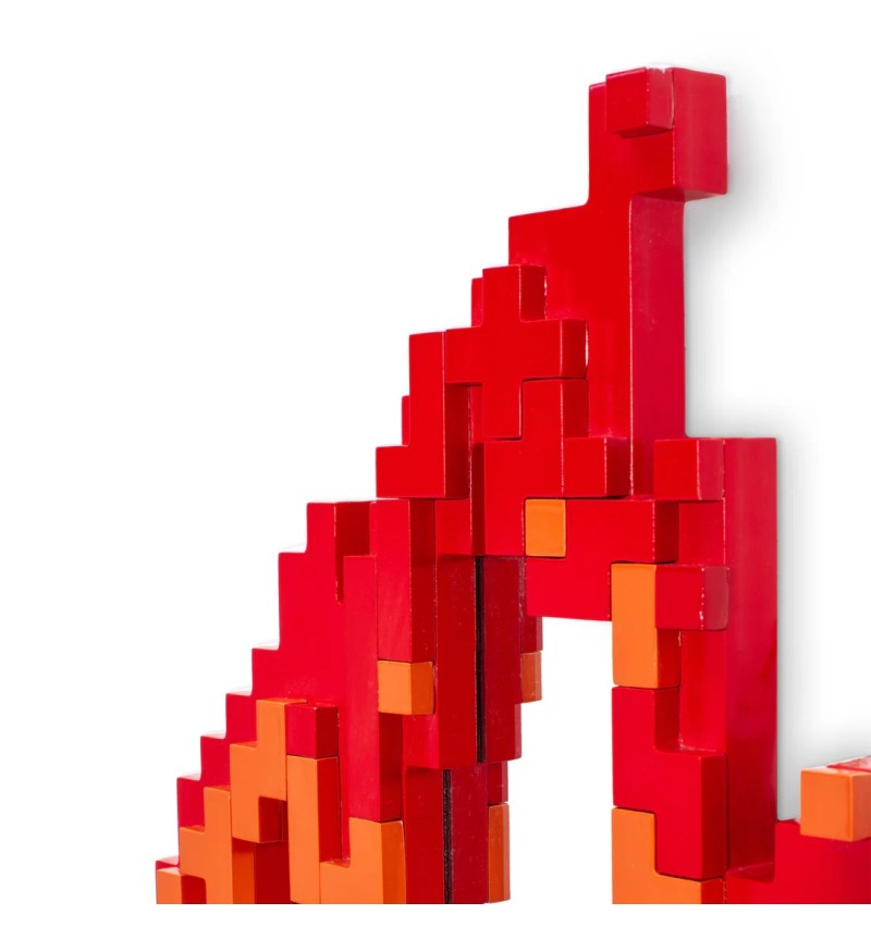 Pixel Mirror Flame Seletti Design | BHOME