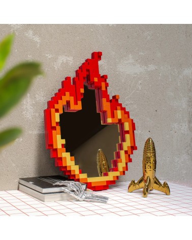 Pixel Mirror Flame Seletti Design | BHOME