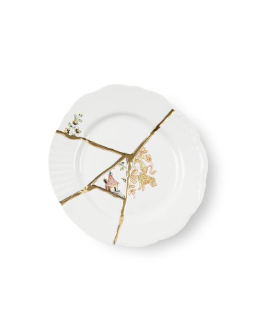 Dessert Plate Kintsugi 03 Seletti | BHOME