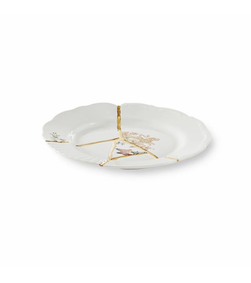 Piatto da dessert “Kintsugi 03” – SELETTI