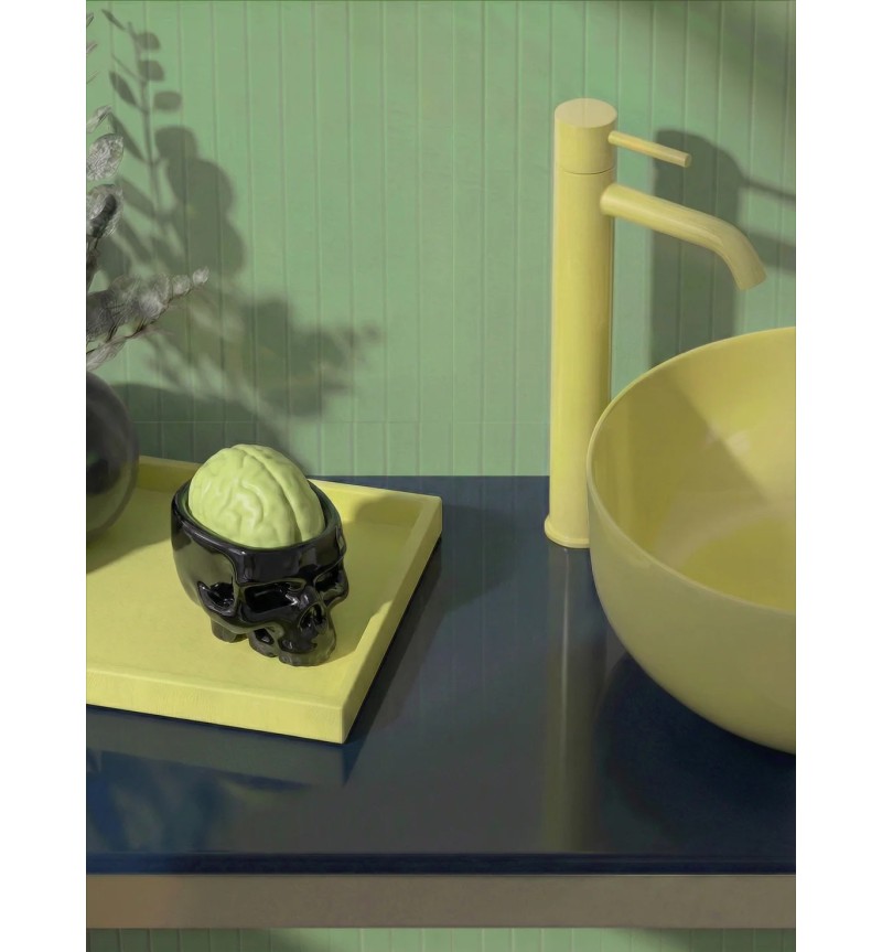 Porta sapone “Brain Wash – Nero” – SELETTI