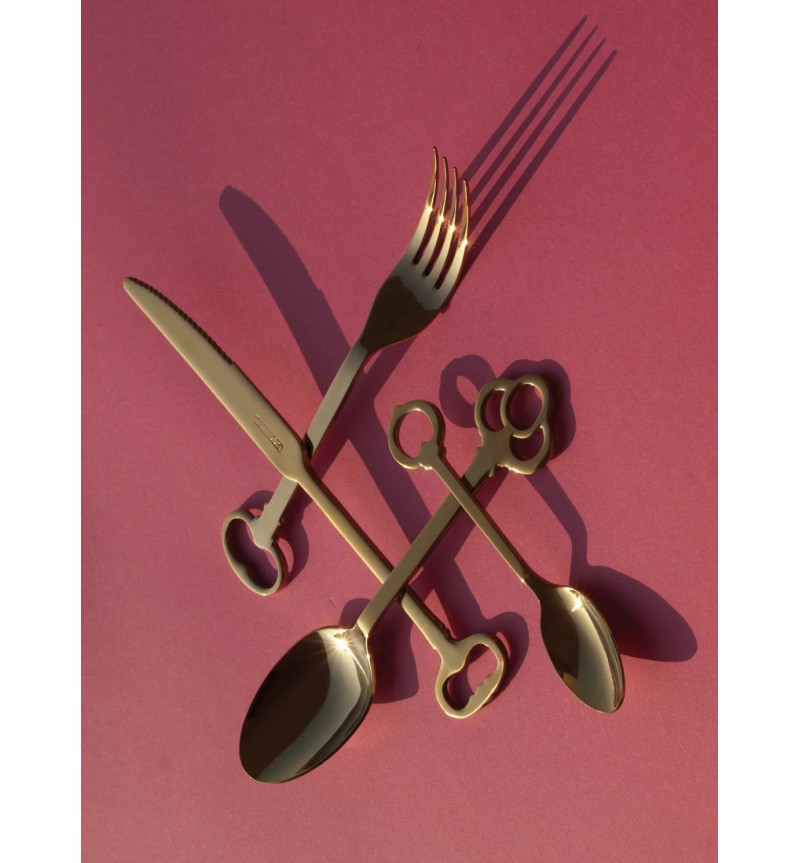 Set posate “Keytlery Gold” – SELETTI