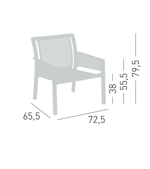 Sillón Grand Minush GABER diseño outdoor premium | BHOME