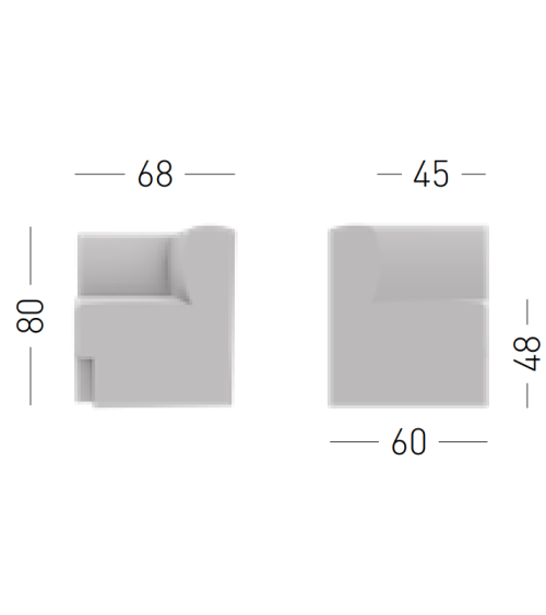 Banquette modulaire Honami GABER design contract | BHOME