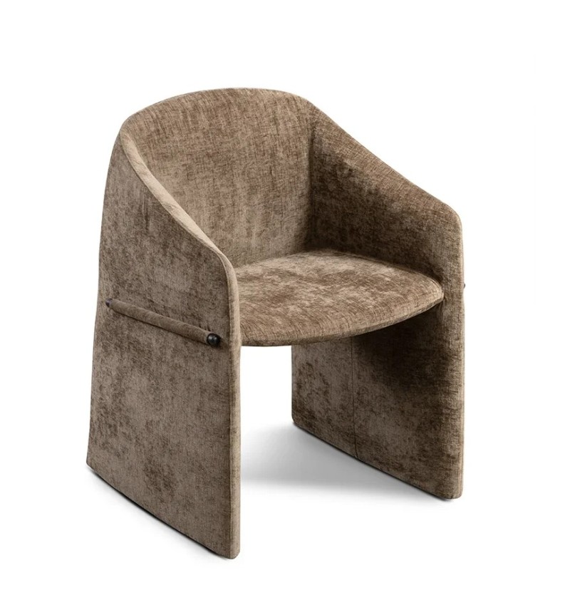 Sillón Majorette GABER diseño acolchado | BHOME