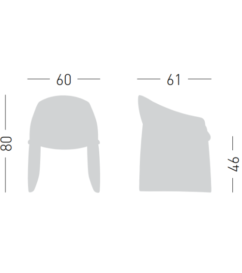 Poltroncina Majorette GABER design imbottito | BHOME