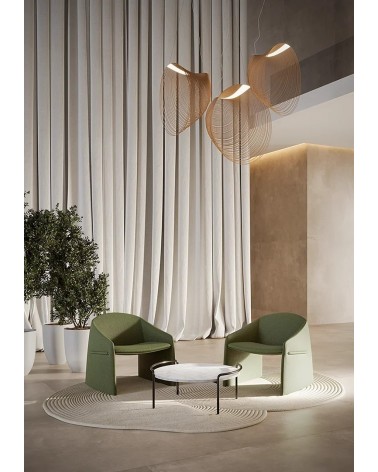 Majorette Lounge armchair GABER upholstered | BHOME
