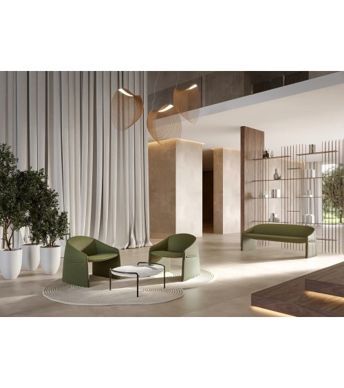 Majorette Lounge armchair GABER upholstered | BHOME
