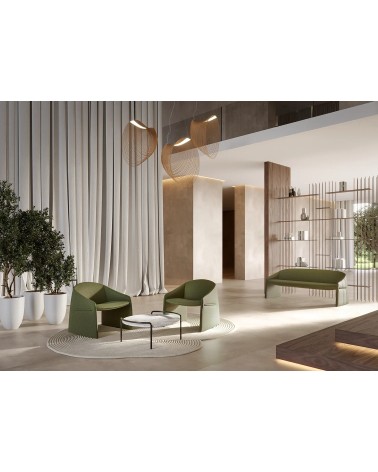 Majorette Lounge armchair GABER upholstered | BHOME