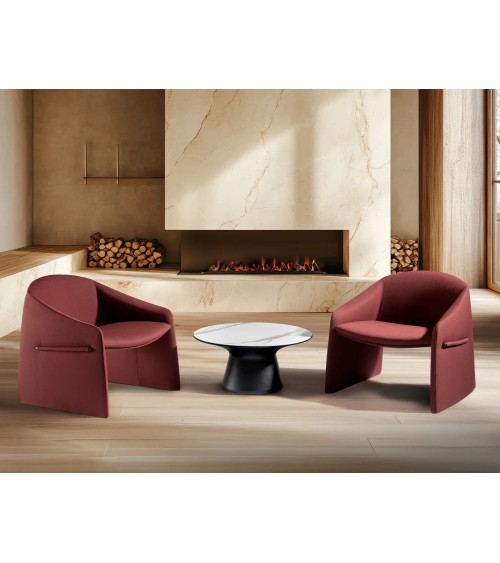 Majorette Lounge armchair GABER upholstered | BHOME