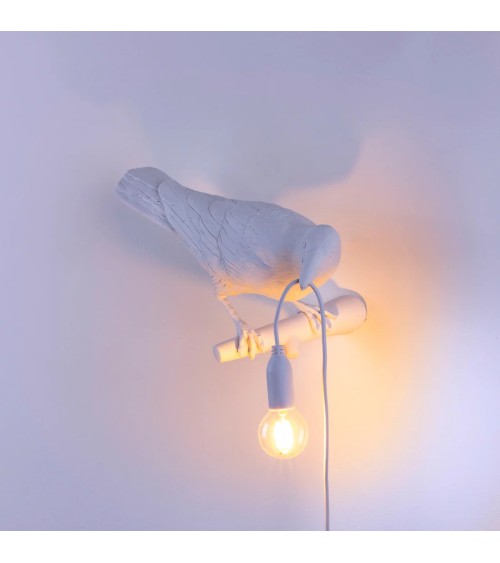Bird Lamp White Right Seletti | BHOME