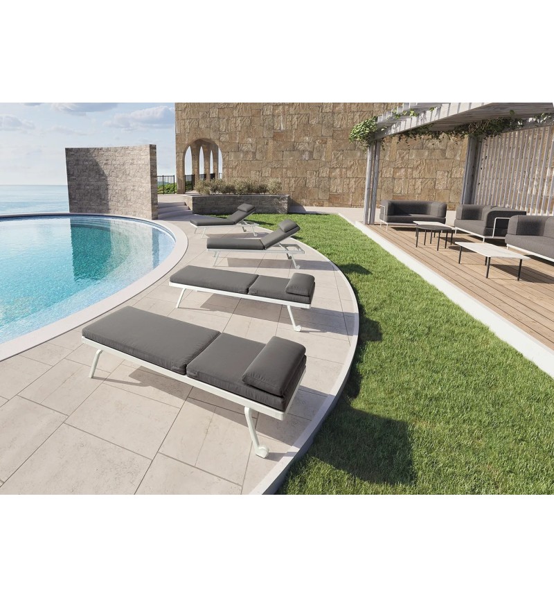 Etesian Lounger GABER sunbed outdoor design | BHOME