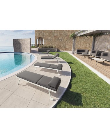 Tumbona Etesian Lounger GABER diseño outdoor | BHOME