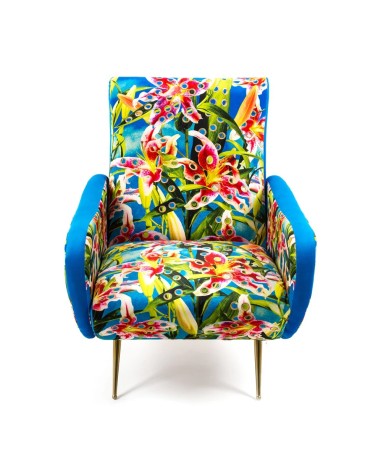 Armchair Flowers with Holes Seletti | BHOME