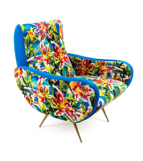 Armchair Flowers with Holes Seletti | BHOME