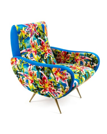 Armchair Flowers with Holes Seletti | BHOME