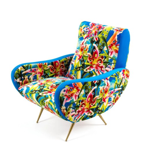 Armchair Flowers with Holes Seletti | BHOME